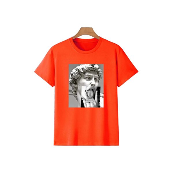 Custom Vintage Graphic Cotton T-Shirt - Style 5E35A3 - product detail view 2