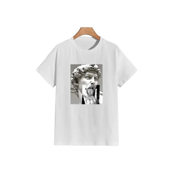 Custom Vintage Graphic Cotton T-Shirt - Style 5E35A3 - product detail view 3