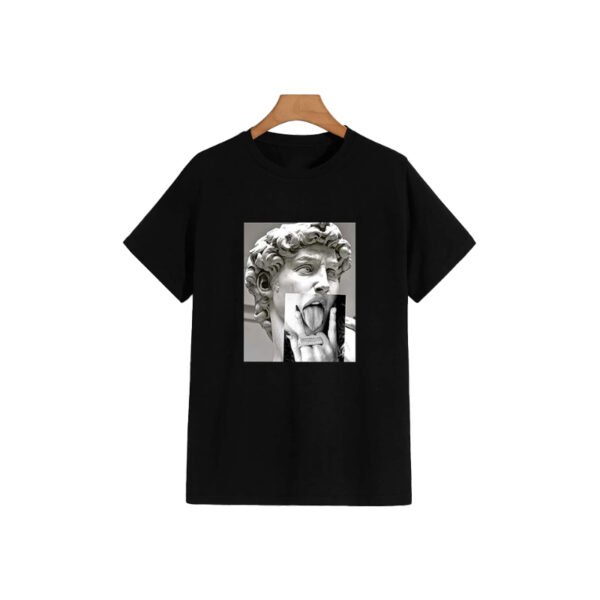 Custom Vintage Graphic Cotton T-Shirt - Style 5E35A3 - product detail view 5