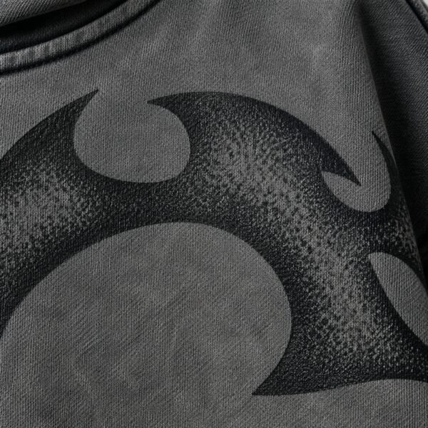 Custom Mineral-Wash Graphic Full-Zip Hoodie - Style DD1696 - product detail view 4 Custom Mineral-Wash Graphic Full-Zip Hoodie - Style DD1696 - product detail view 4