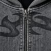 Custom Mineral-Wash Graphic Full-Zip Hoodie - Style DD1696 - product detail view 5 Custom Mineral-Wash Graphic Full-Zip Hoodie - Style DD1696 - product detail view 5