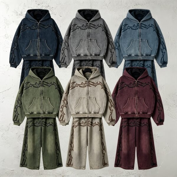 Custom Mineral-Wash Graphic Full-Zip Hoodie - Style DD1696 - product detail view 10 Custom Mineral-Wash Graphic Full-Zip Hoodie - Style DD1696 - product detail view 10
