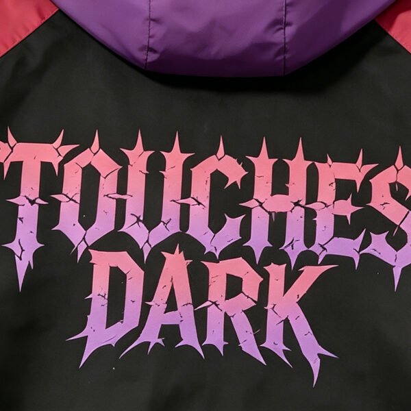 Custom Hooded Samurai Graphic Windbreaker 6ABF - Style 6ABFC5 - product detail view 2