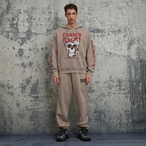 Custom Graphic Hoodie and Sweatpants Set - Style 8F0215 Custom Graphic Hoodie and Sweatpants Set - Style 8F0215