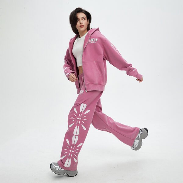 Custom Oversized Graphic Hoodie and Sweatpants Set - Style A192C3 - product detail view 5 Custom Oversized Graphic Hoodie and Sweatpants Set - Style A192C3 - product detail view 5