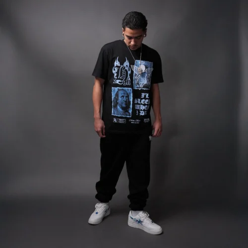 Custom Engineered Graphic Panel Sweatshirt - Style 0E4044