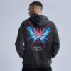 Custom Washed Graphic Patch Streetwear Hoodie - Style 76503C - product detail view 2