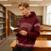 Custom Washed Graphic Patch Streetwear Hoodie - Style 76503C - product detail view 11