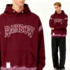 Custom Washed Graphic Patch Streetwear Hoodie - Style 76503C - product detail view 9