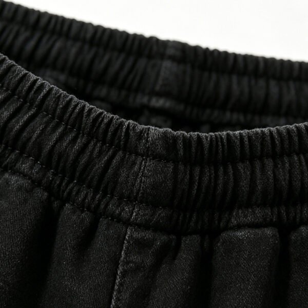 Custom Graphic Placket Capri Pants - Style 7E22C1 - product detail view 3 Custom Graphic Placket Capri Pants - Style 7E22C1 - product detail view 3