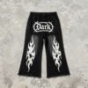 Custom Graphic Placket Capri Pants - Style 7E22C1 - product detail view 10 Custom Graphic Placket Capri Pants - Style 7E22C1 - product detail view 10
