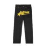 Custom Black Graphic Front-Pocket Jeans - Style FEA4D1 - product detail view 3