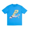 Custom Bright Blue Graphic Pocket T-Shirt - Style 52142A Custom Bright Blue Graphic Pocket T-Shirt - Style 52142A