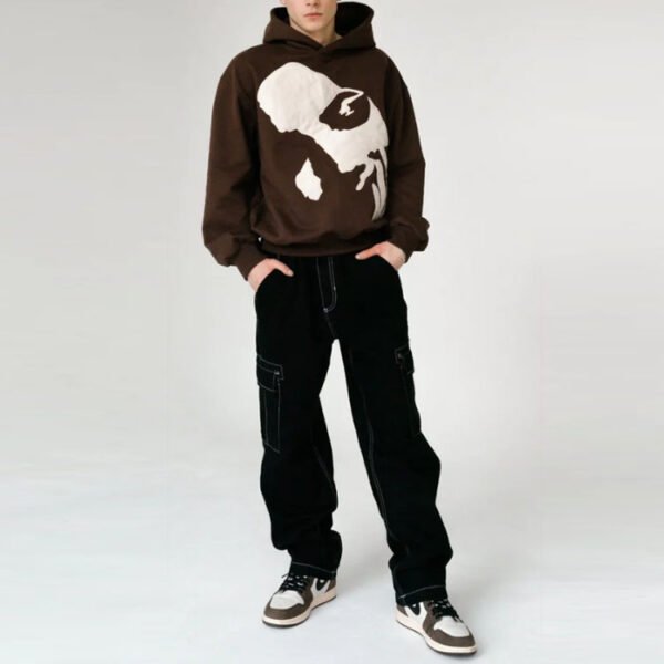 Custom Graphic Pullover Hoodie With Protected Print Surface - Style 6A7132 - product detail view 3 Custom Graphic Pullover Hoodie With Protected Print Surface - Style 6A7132 - product detail view 3