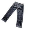 Custom Graphic Stacked Denim Jeans - Style 06997D - product detail view 5