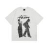 Custom Graphic Crew Neck T-Shirt with Level Hem - Style D48646