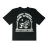 Custom Graphic Crew Neck T-Shirt with Level Hem - Style D48646 - product detail view 5
