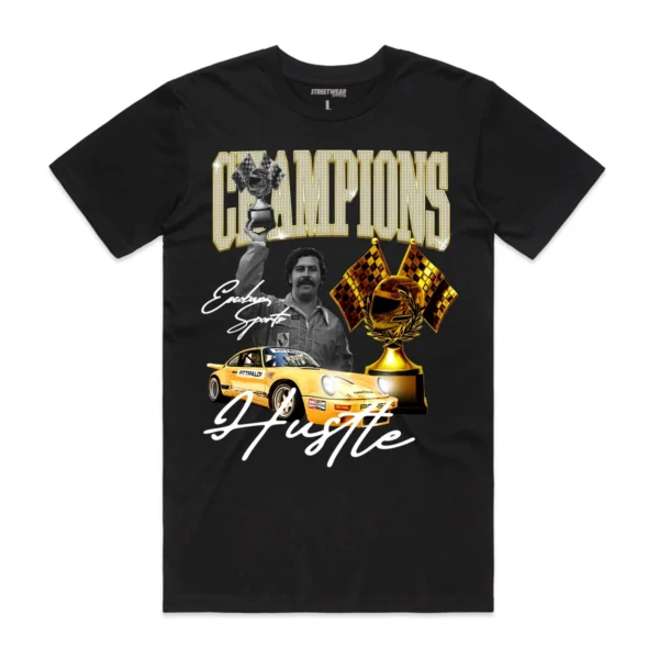 Custom Racing-Inspired Graphic T-Shirt - Style 51F694