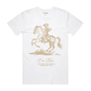 Custom Vintage Rider Graphic T-Shirt - Style B3DB3D