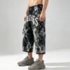 Custom Graphic Vintage Cropped Pants 713-01 - Style 0242FF