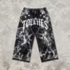 Custom Graphic Vintage Cropped Pants 713-01 - Style 0242FF - product detail view 3