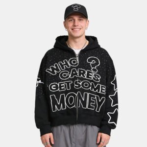 Custom Graphic Zip Hoodie with Balanced Internal Lining - Style 7C7BF3