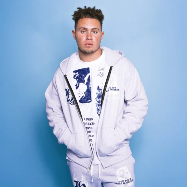 Custom Graphic Full-Zip Hooded Sweatshirt - Style A3E3EC - product detail view 3 Custom Graphic Full-Zip Hooded Sweatshirt - Style A3E3EC - product detail view 3