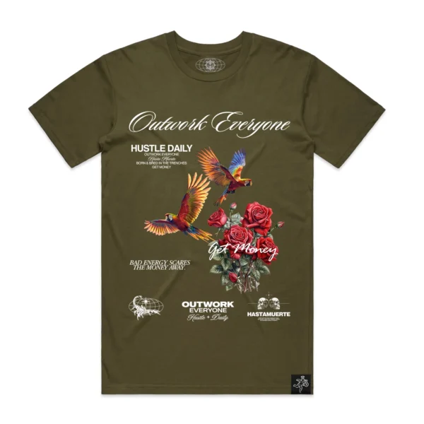 Custom Graphic Zip-Utility T-Shirt - VW-24B58837 - Style 24B588 - product detail view 7 Custom Graphic Zip-Utility T-Shirt - VW-24B58837 - Style 24B588 - product detail view 7