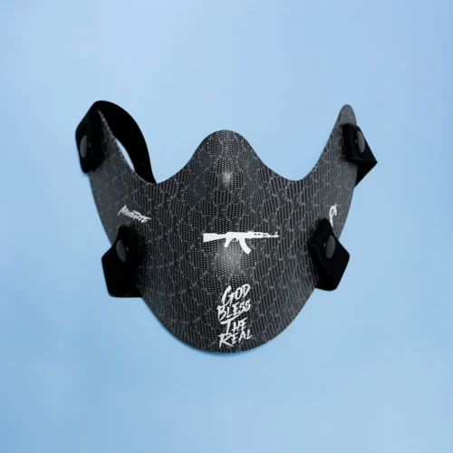 Custom Graphic Hardware-Trim Half Face Mask | VW-HM01 - Style EB76DC