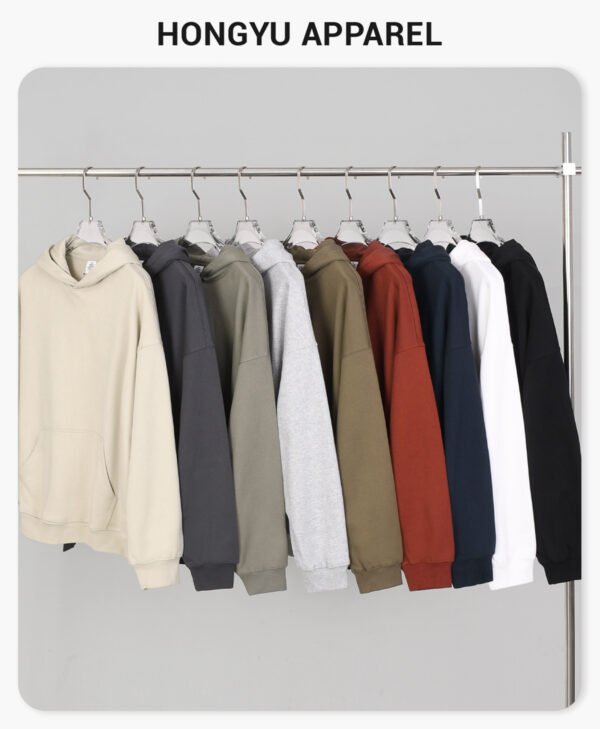 Custom Heavy Terry Oversized Pullover Hoodie - Style C133C4 - product detail view 4 Custom Heavy Terry Oversized Pullover Hoodie - Style C133C4 - product detail view 4