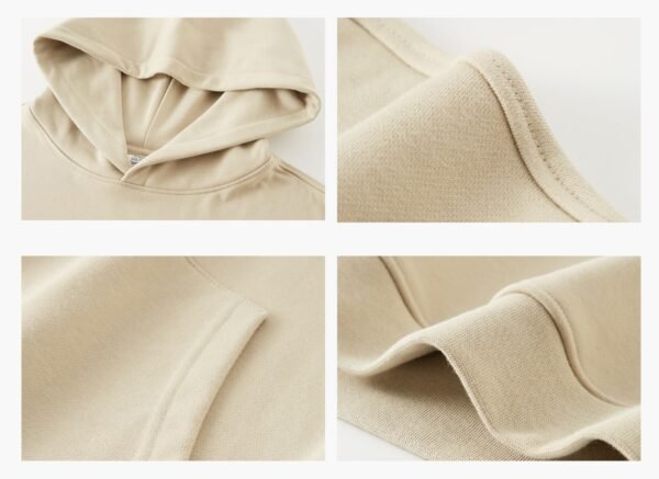 Custom Heavy Terry Oversized Pullover Hoodie W0071 - Style 79E648 - product detail view 15 Custom Heavy Terry Oversized Pullover Hoodie W0071 - Style 79E648 - product detail view 15
