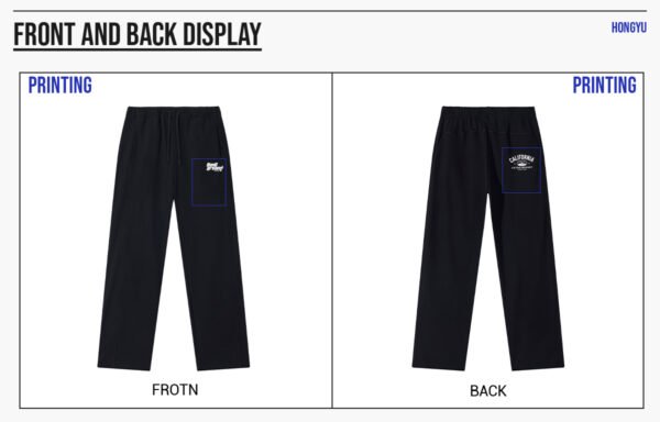 Custom Heavy Terry Straight-Leg Sweatpants - 1297 - Style 8D9D70 - product detail view 9 Custom Heavy Terry Straight-Leg Sweatpants - 1297 - Style 8D9D70 - product detail view 9