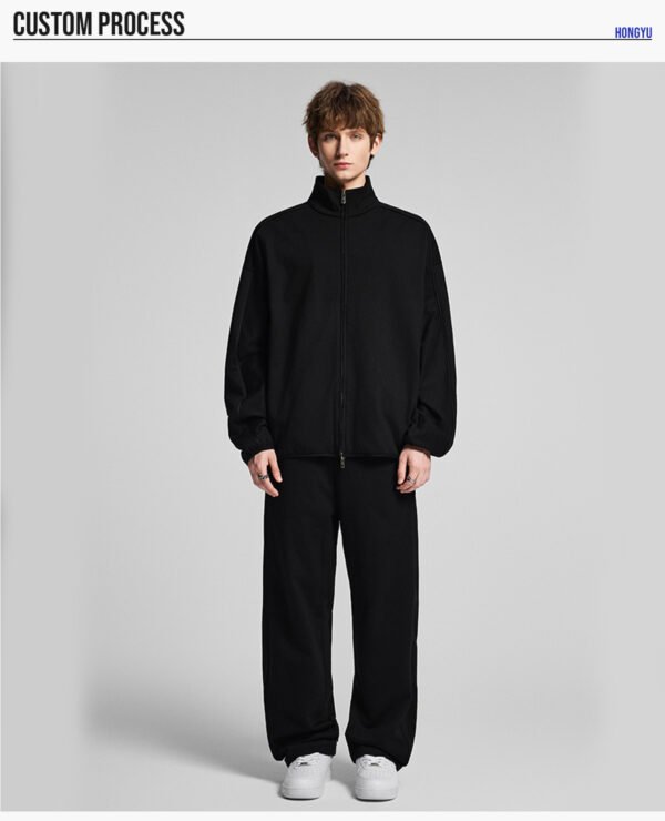 Custom Heavy Terry Straight-Leg Sweatpants - 1297 - Style 8D9D70 - product detail view 10 Custom Heavy Terry Straight-Leg Sweatpants - 1297 - Style 8D9D70 - product detail view 10