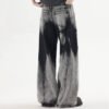 Custom Heavy-Wash Wide-Leg Denim Jeans - Style 7FBC2E - product detail view 6