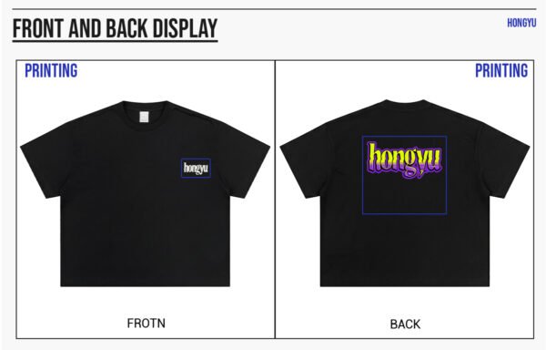 Custom Heavyweight Boxy Layering T-Shirt 1108 - Style C3A9E4 - product detail view 10