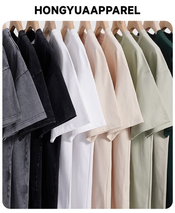 Custom Heavyweight Oversized Crewneck T-Shirt - Style B0982A - product detail view 3