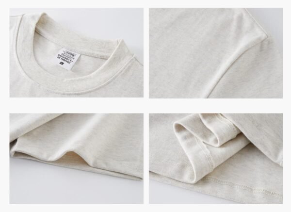 Custom Heavyweight Drop-Shoulder Oversize T-Shirt EBBF410F - Style EBBF41 - product detail view 9