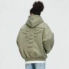 Custom Heavyweight Embossed Graphic Pullover Hoodie - Style 53CC9B - product detail view 4