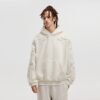 Custom Heavyweight Embossed Graphic Pullover Hoodie - Style 53CC9B - product detail view 13