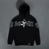 Custom Contrast Embroidered Pullover Hoodie - Style D495E0 Custom Contrast Embroidered Pullover Hoodie - Style D495E0