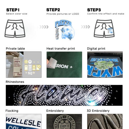 Custom Heavyweight Loose-Fit Unisex Shorts - Style 0B6D1E