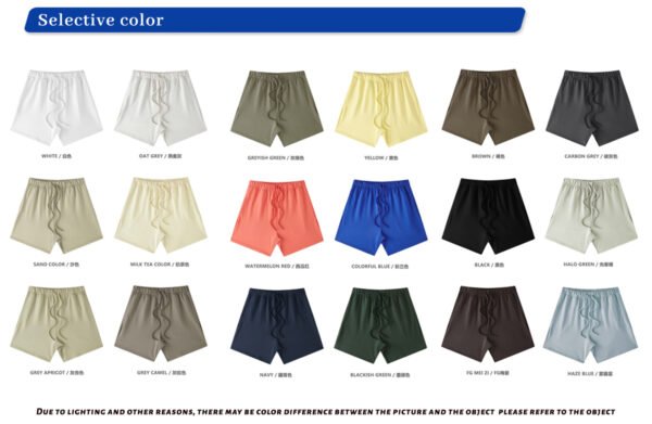 Custom Heavyweight Loose-Fit Unisex Shorts - Style 0B6D1E - product detail view 8 Custom Heavyweight Loose-Fit Unisex Shorts - Style 0B6D1E - product detail view 8