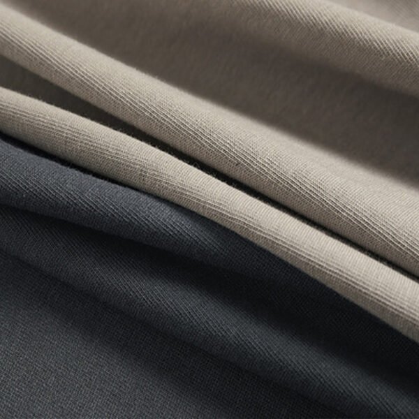 Custom Heavyweight Loose Rivet Detail Streetwear T-Shirt - Style 2F92D3 Close-up of heavyweight t-shirt fabric with rivet details