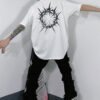 Custom Heavyweight Oversized Graphic T-Shirt - Style 93D799 - product detail view 3 Custom Heavyweight Oversized Graphic T-Shirt - Style 93D799 - product detail view 3