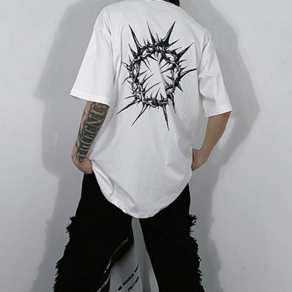 Custom Heavyweight Oversized Graphic T-Shirt - Style 93D799 - product detail view 5 Custom Heavyweight Oversized Graphic T-Shirt - Style 93D799 - product detail view 5