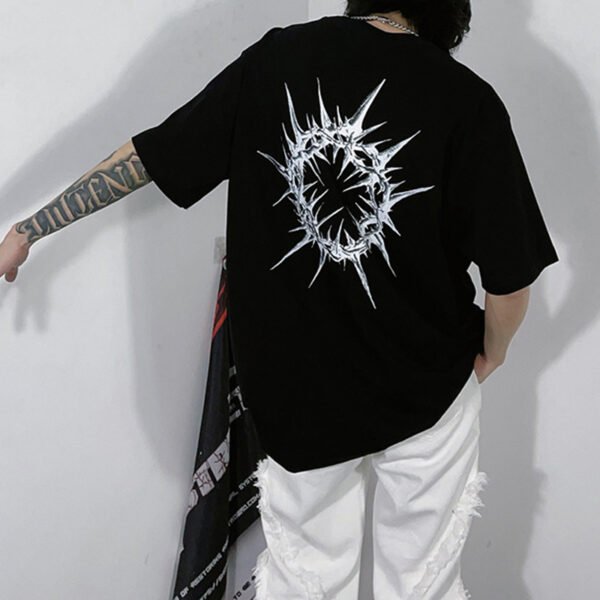Custom Heavyweight Oversized Graphic T-Shirt - Style 93D799 - product detail view 6 Custom Heavyweight Oversized Graphic T-Shirt - Style 93D799 - product detail view 6