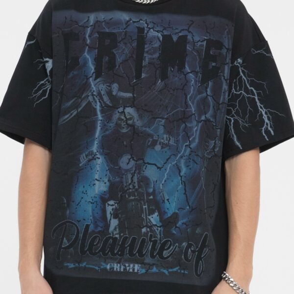 Custom 280 GSM Oversized Graphic T-Shirt | VW-8171 - Style 8171D7 - product detail view 2