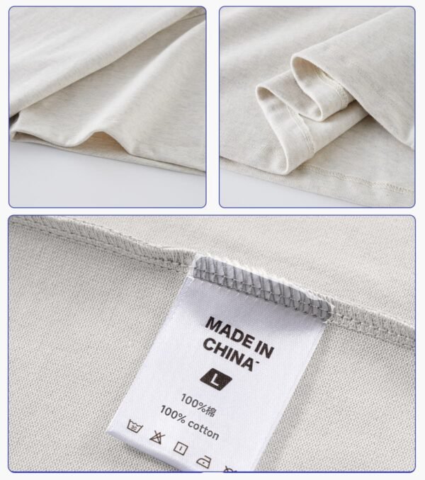Custom Heavyweight Oversized T-Shirt - Style 3193A6 - product detail view 8 Custom Heavyweight Oversized T-Shirt - Style 3193A6 - product detail view 8