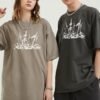 Custom Heavyweight Vintage-Washed Oversized T-Shirt - Style DE8FBB - product detail view 3 Custom Heavyweight Vintage-Washed Oversized T-Shirt - Style DE8FBB - product detail view 3