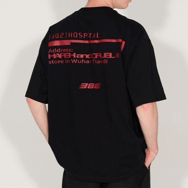 Custom 230 GSM Oversized Graphic Short-Sleeve T-Shirt - VW-3366017 - Style 336601 - product detail view 2 Custom 230 GSM Oversized Graphic Short-Sleeve T-Shirt - VW-3366017 - Style 336601 - product detail view 2